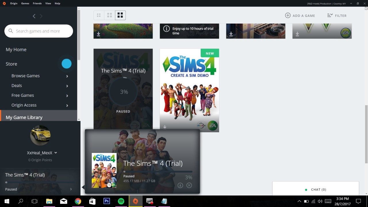 sims for mac trial